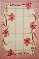Fantasia, 200x300 cm, Jute und polyester, Iran