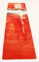 FloorArt Moses, 303x79 cm, Wolle und seide, Indien - Orientteppiche Zarif