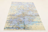 FloorArt Thousand Lakes, 294x196 cm, Wolle und seide, Indien - Orientteppiche Zarif