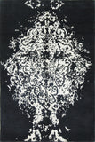 Bombay B&W, 181x123 cm, Wolle und seide, Indien - Orientteppiche Zarif