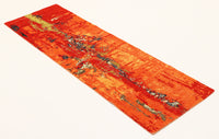 FloorArt Trail, 264x78 cm, Wolle und seide, Indien - Orientteppiche Zarif