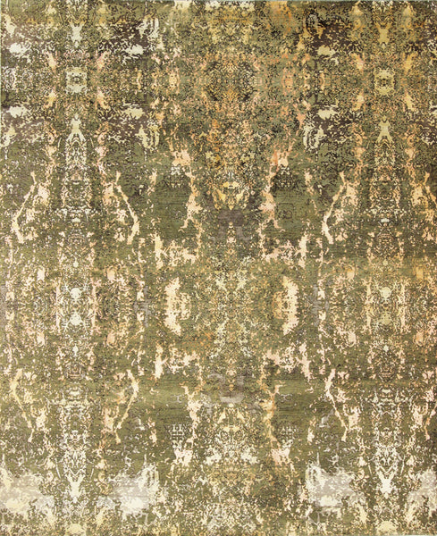 FloorArt Sandstorm, 299x246 cm, Wolle und seide, Indien - Orientteppiche Zarif