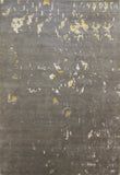 Orange on Grey, 293x200 cm, Wolle und seide, Indien - Orientteppiche Zarif