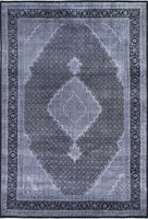 Tabriz Mahi Modern, 306x210 cm, Wolle und seide, Indien - Orientteppiche Zarif