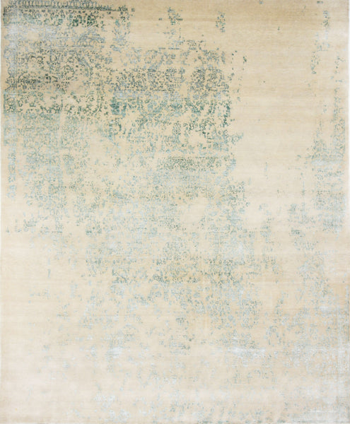 FloorArt Fog, 301x247 cm, Wolle und seide, Indien - Orientteppiche Zarif