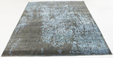 FloorArt Ornamental Rain, 311x251 cm, Wolle und seide, Indien - Orientteppiche Zarif