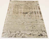 FloorArt Script, 243x241 cm, Wolle und seide, Indien - Orientteppiche Zarif