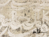 FloorArt Script, 243x241 cm, Wolle und seide, Indien - Orientteppiche Zarif