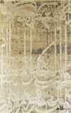 FloorArt Script, 243x241 cm, Wolle und seide, Indien - Orientteppiche Zarif