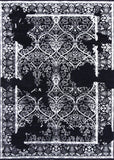 Bombay Black, 235x168 cm, Wolle und seide, Indien - Orientteppiche Zarif