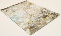 FloorArt Marble, 246x175 cm, Wolle und seide, Indien - Orientteppiche Zarif