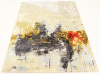 FloorArt Watercolour, 245x177 cm, Wolle und seide, Indien - Orientteppiche Zarif