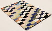 Tiles, 183x123 cm, Wolle und seide, Indien - Orientteppiche Zarif