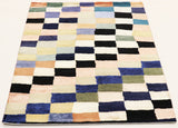 Tiles, 183x123 cm, Wolle und seide, Indien - Orientteppiche Zarif