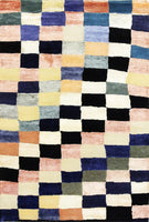 Tiles, 183x123 cm, Wolle und seide, Indien - Orientteppiche Zarif