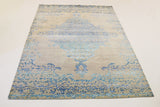 FloorArt Emerging, 355x248 cm, Wolle und seide, Indien - Orientteppiche Zarif