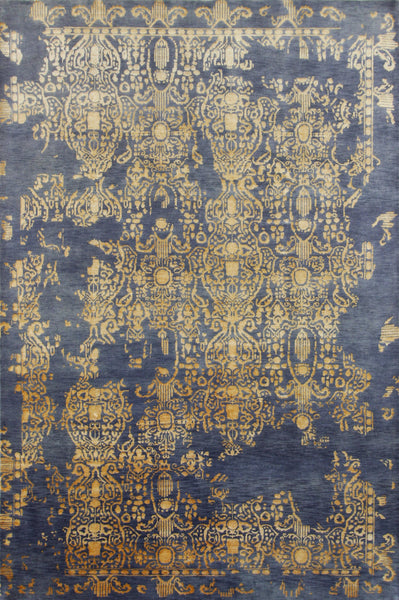 Ancient, 299x200 cm, Wolle und seide, Indien - Orientteppiche Zarif
