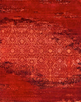 FloorArt Inferno, Mehr Dimensionen, Wolle und seide, Indien