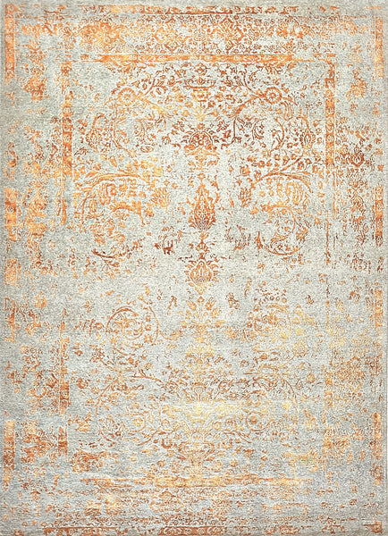 FloorArt Mandarin, Mehr Dimensionen, Wolle und seide, Indien