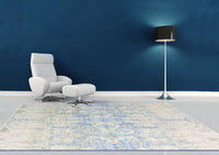 FloorArt Snowflake, Mehr Dimensionen, Wolle und seide, Indien