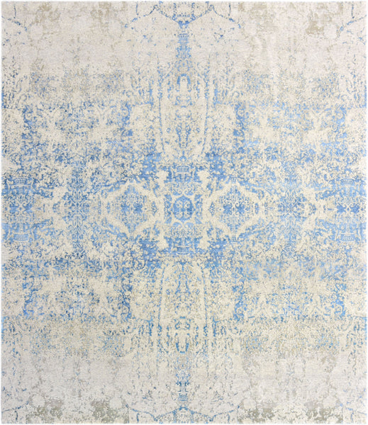 FloorArt Snowflake, Mehr Dimensionen, Wolle und seide, Indien