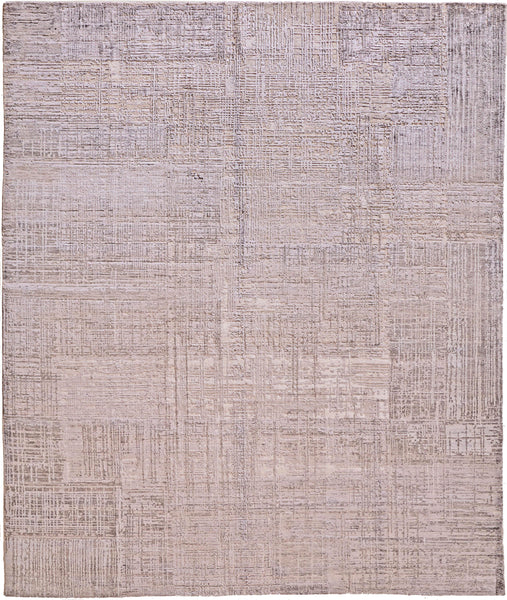 FloorArt Lines Beige, Mehr Dimensionen, Wolle und seide, Indien