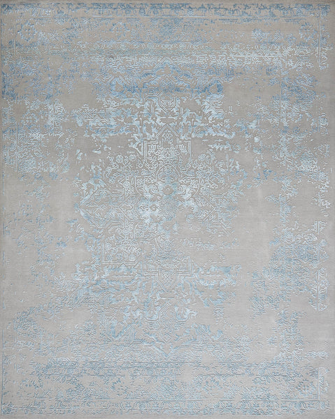 FloorArt Arctic Sun, Mehr Dimensionen, Wolle und seide, Indien