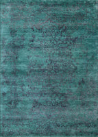 FloorArt Emerald, Mehr Dimensionen, Wolle und seide, Indien