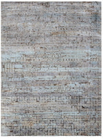 FloorArt Collage Beige, Mehr Dimensionen, Wolle und seide, Indien - Orientteppiche Zarif