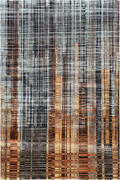 FloorArt Skyline, Mehr Dimensionen, Wolle und seide, Indien - Orientteppiche Zarif