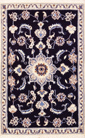 Nain, 138x87 cm, Wolle, Iran - Orientteppiche Zarif