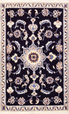 Nain, 138x87 cm, Wolle, Iran - Orientteppiche Zarif