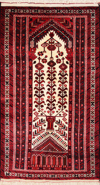 Baluch, 210x105 cm, Wolle, Iran - Orientteppiche Zarif
