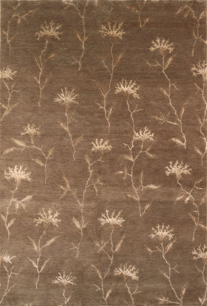 Field, 272x181 cm, Wolle und seide, Nepal - Orientteppiche Zarif