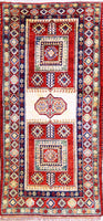Kazak, 238x112 cm, Wolle, Afghanistan - Orientteppiche Zarif
