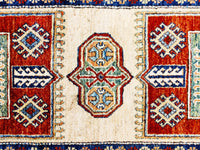 Kazak, 238x112 cm, Wolle, Afghanistan - Orientteppiche Zarif