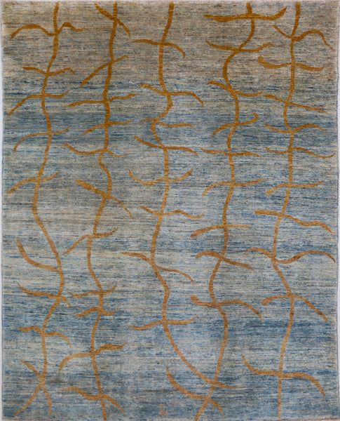 Onda, 238x192 cm, Wolle, Indien