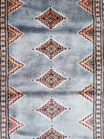Lahore, 278x79 cm, Wolle, Pakistan