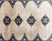 Lahore, 126x78 cm, Wolle und seide, Pakistan