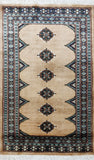 Lahore, 126x78 cm, Wolle und seide, Pakistan