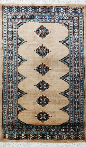 Lahore, 126x78 cm, Wolle und seide, Pakistan