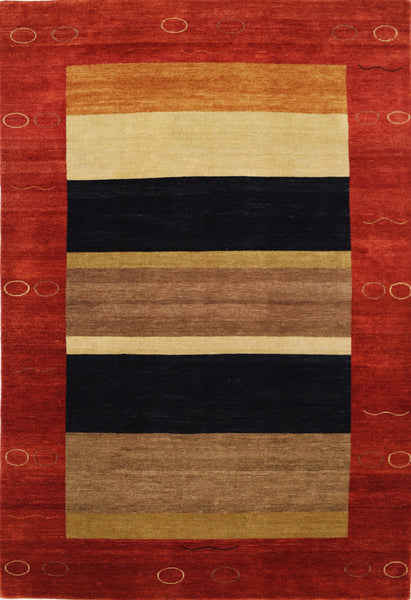 Gabbeh, 280x190 cm, Wolle, Tibet