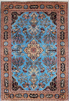 Ghom (antik), 345x245 cm, Feine wolle und seide, Iran