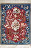 Isfahan, 100x70 cm, Feine wolle und seide, Iran