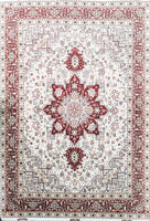 Tabriz 50 raj, 205x150 cm, Wolle und seide, Iran
