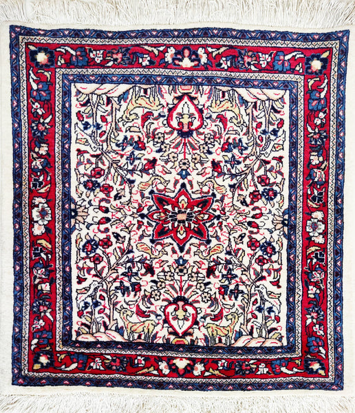 Sarough, 75x71 cm, Wolle, Iran