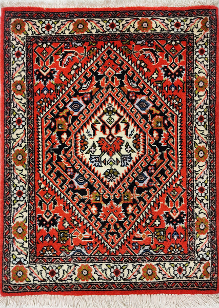 Bidjar, 60x45 cm, Wolle, Iran