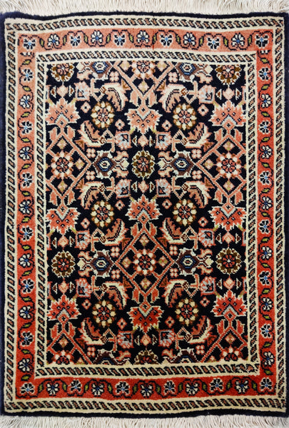 Bidjar, 60x40 cm, Wolle, Iran