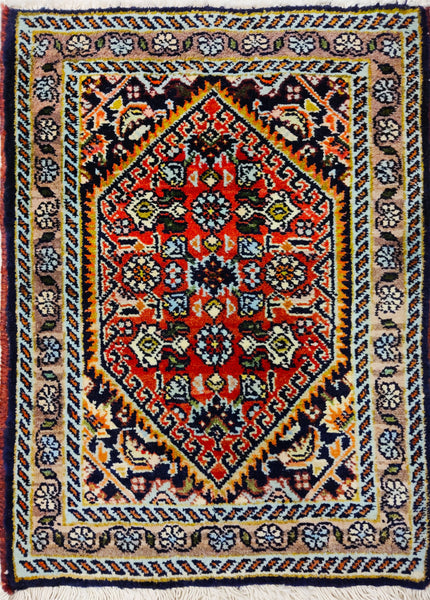 Bidjar, 60x40 cm, Wolle, Iran