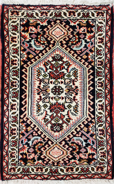 Bidjar, 60x40 cm, Wolle, Iran